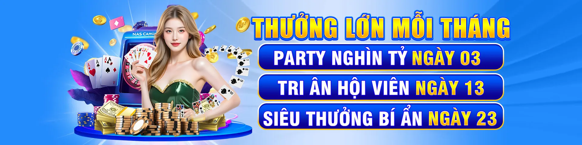 Sòng bạc trực tuyến với dealer người thật và các trò chơi hấp dẫn tại nhà cái uy tín